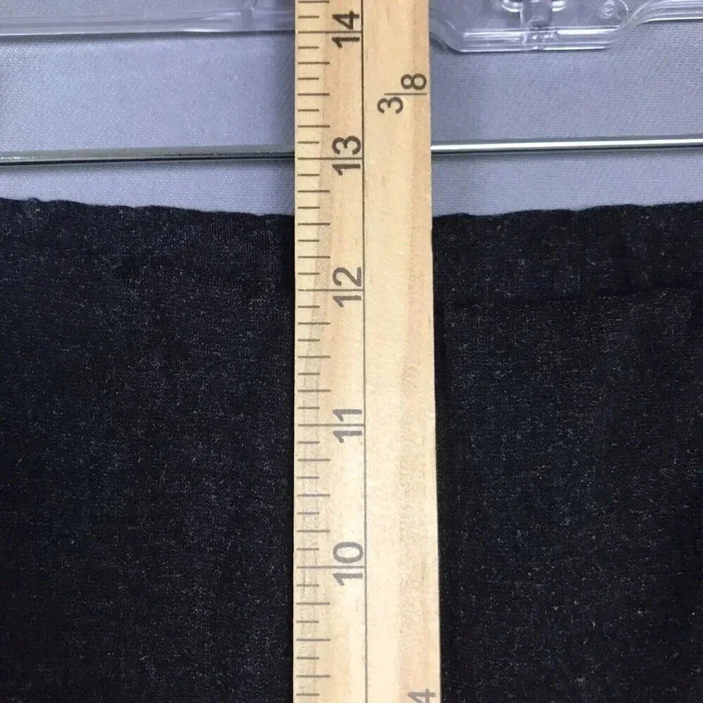 Eileen Fisher Ponte Knit Stretch Pull On Pants Women's Size 3X Black Melange - Picture 11 of 15